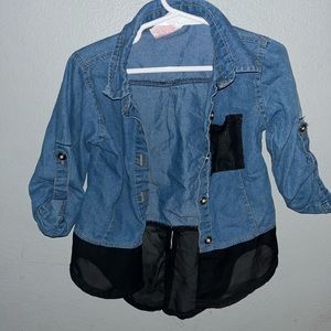 Toddler Girl button down shirt